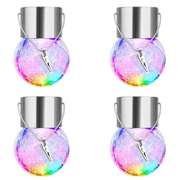 Norvo | Flerfarget Sprekk Glass Hengende Sollys