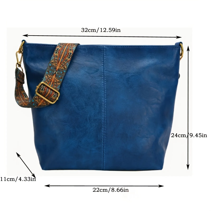 Norvo | CityPure PU Messengerbag – Hvit Urban Skulderveske med Glidelås
