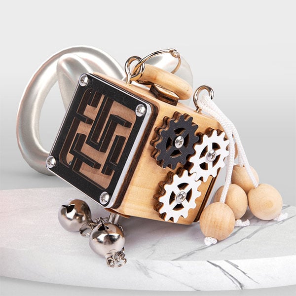 Norvo | Barne Sensorisk Aktivitetstavle Reisetøy