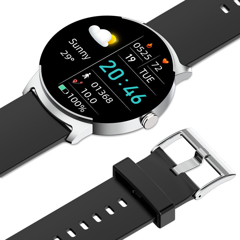 Norvo | BCKS02 Blodsukkermåler Blodoksygen Blodtrykk Hjertefrekvens Bluetooth Smartklokke