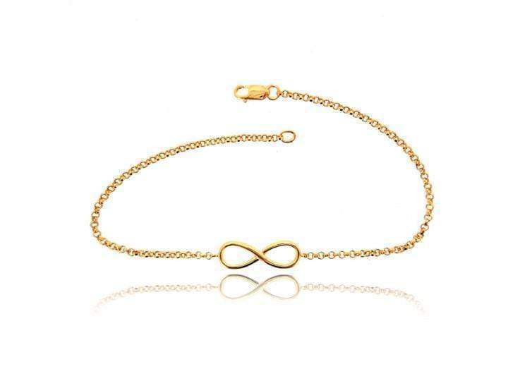 Norvo | Infinity Vermeil Gult Gull Kjede Armbånd