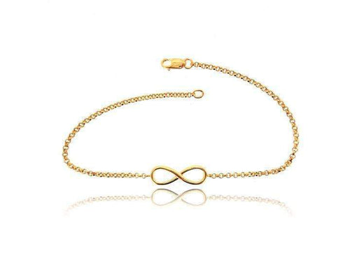 Norvo | Infinity Vermeil Gult Gull Kjede Armbånd