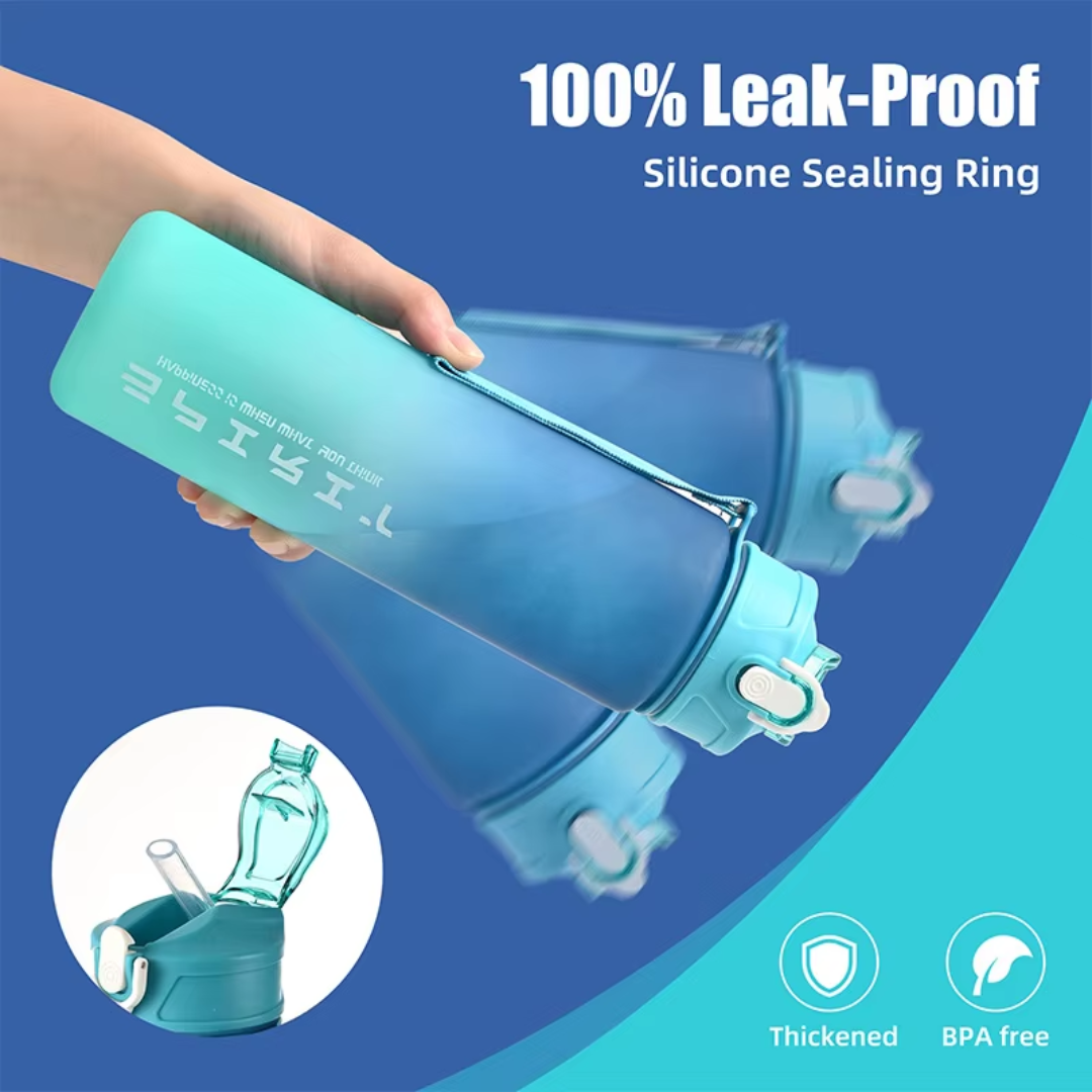 Frendorf | 1L Stor kapasitet lekkasjesikker sportsvannflaske