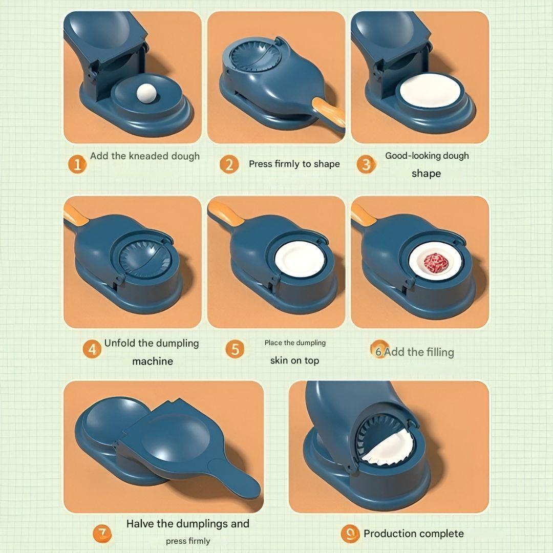 Frendorf | 2-i-1 Dumplingsmaskin – DumplingMaster
