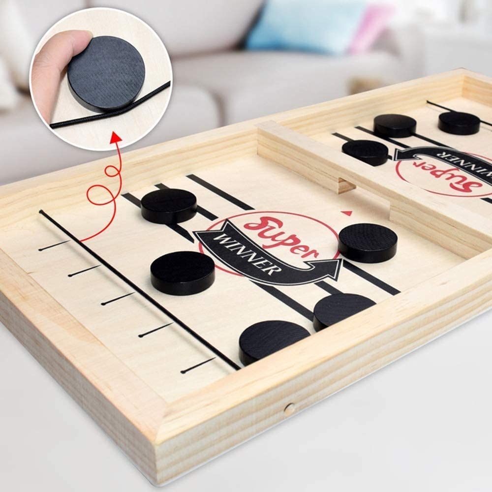 Norvo | 2-i-1 Bordfotball & Shuffleboard Moro – GameMaster