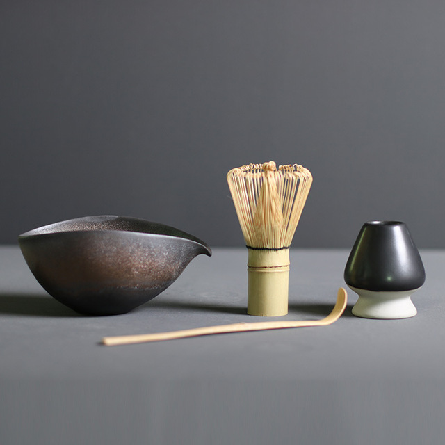 Norvo Set | Tradisjonell matcha visp og bolle | Perfekt forberedelse | Høykvalitets tilbehør