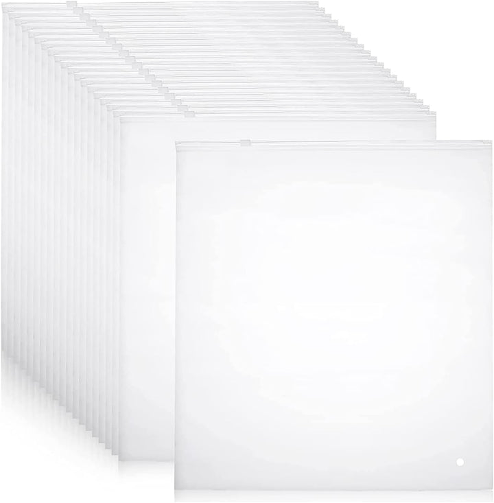 Frendorf | Multibruks frostet glidelåsposer – 20-pack plastklesekker (Kjøp 2 sett, få 1 GRATIS)