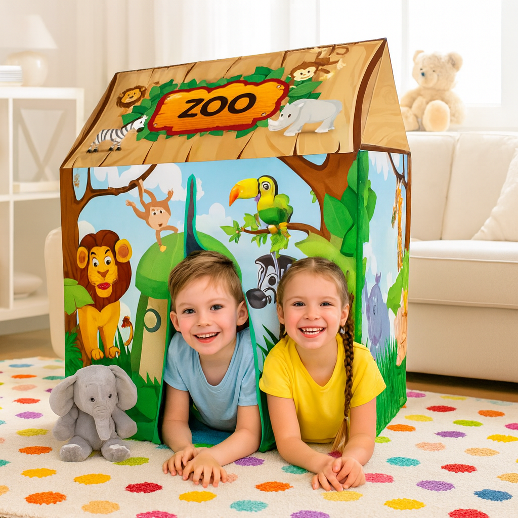 Norvo | Barne Fällbart Leketelt Hus