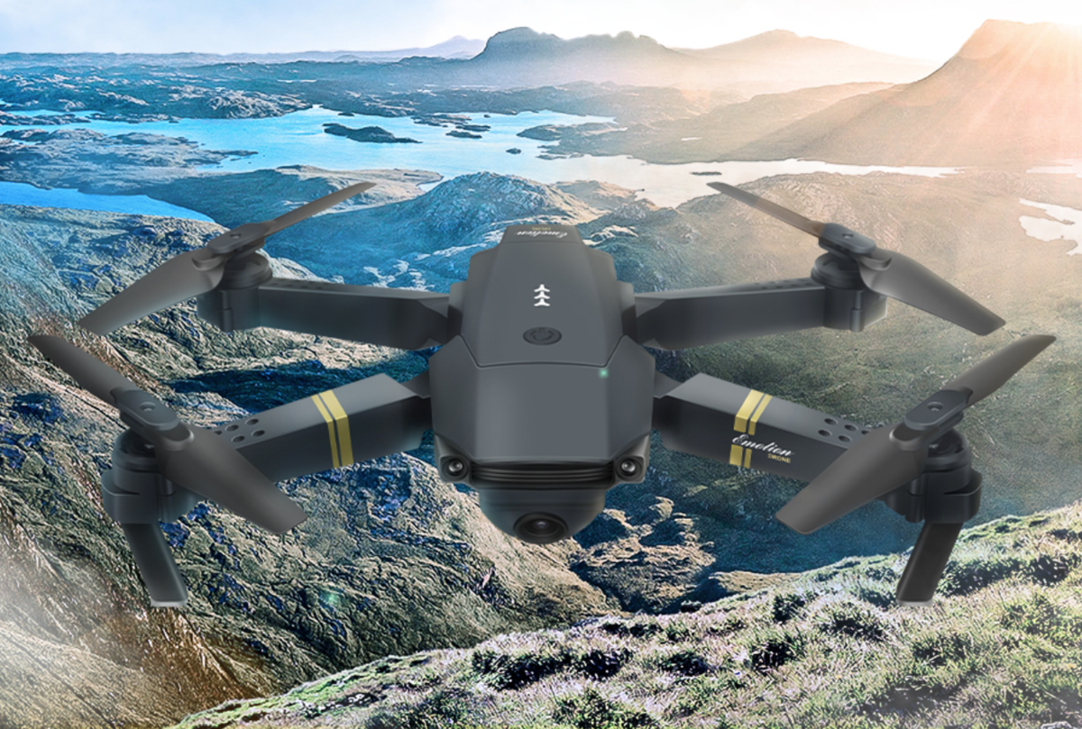 Norvo | Skyhawk HD sammenleggbar luft selfie drone med kamera 2MP