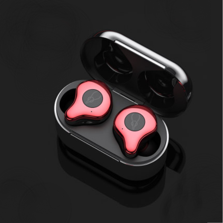 Norvo | Bluetooth5.0 TWS True Wireless Mini In-Ear Hodetelefoner med Ultra Lang Ventetid, Bilateral Stereo, Aktiv Støydemping, IPX5 Vanntett, Lav Latens, for Læring, Sport, Lytting til Musikk, Anrop