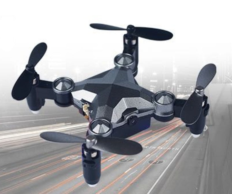 Norvo | Sammenleggbart multimodus luftfartøy med fjernkontroll, LED nattlys og høyoppløselig kamera, for å ta bilder, filme videoer, fritid og underholdning