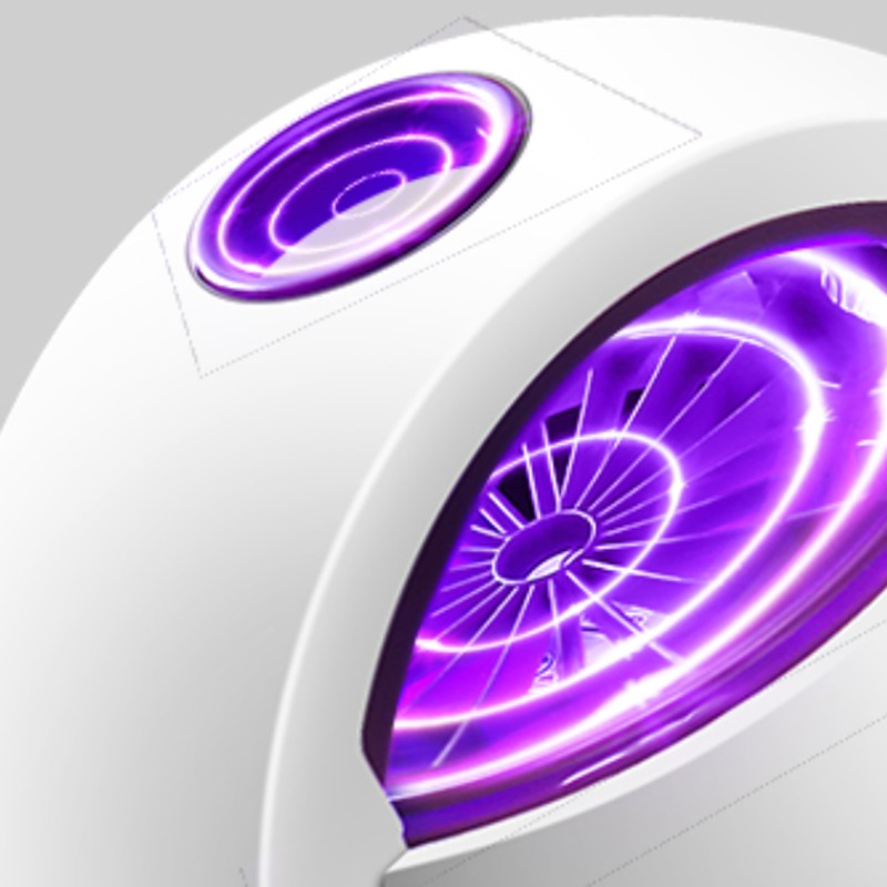 Norvo | Innendørs Myggdreper med USB-kabel, 3D Lyskilde, Imitere Menneskelig Varme, Imitere Vitalitet og Sterk Absorpsjon, for Hjem og Kontor