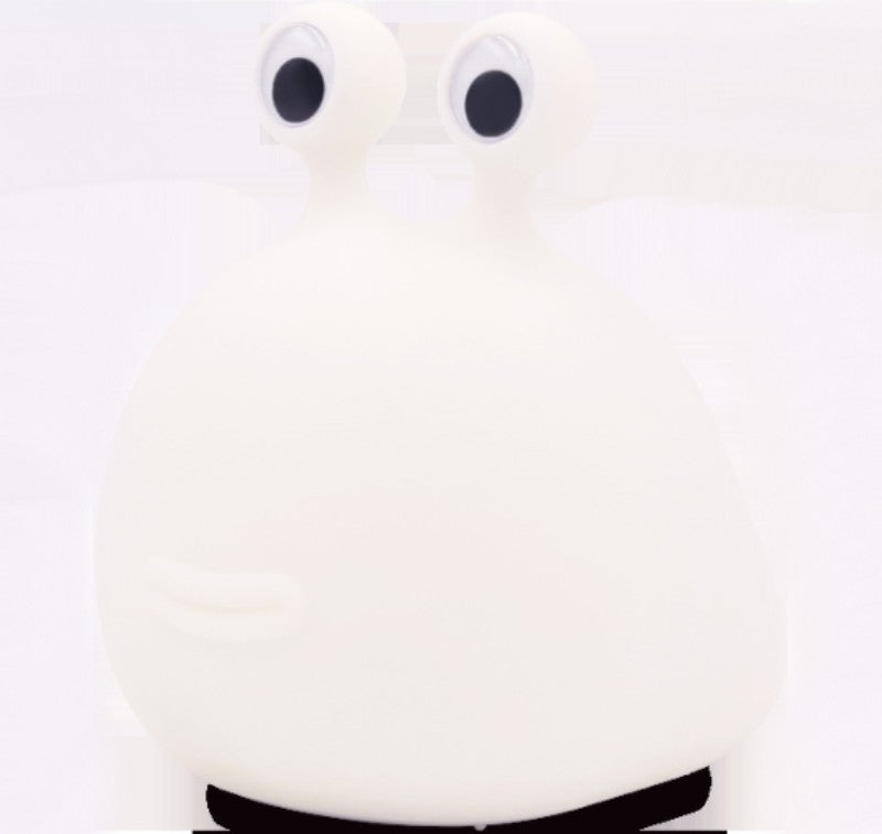 Norvo | Oppladbar Snegle Soverom Nattlampe med Berøringskontroll, Automatisk Avstengning, Lavt Energiforbruk og Justerbar Lysstyrke, for Kontor, Soverom, Bad og Mer