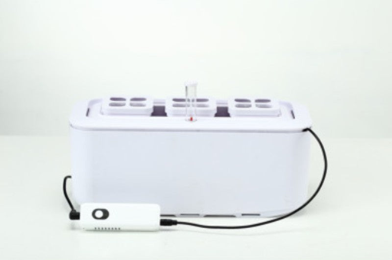 Norvo | Intelligent Hydroponic Soilless Cultivation Pot with Automatic Watering, Water Level Indication and Electronic Control, for Home and Office (med US Standardplugg, 110v~220v)