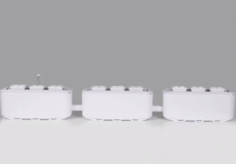 Norvo | Intelligent Hydroponic Soilless Cultivation Pot with Automatic Watering, Water Level Indication and Electronic Control, for Home and Office (med US Standardplugg, 110v~220v)