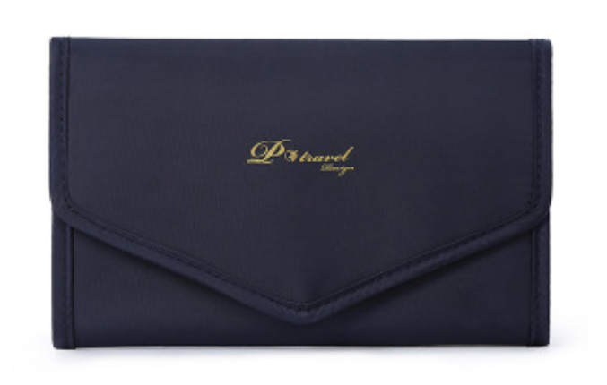 Norvo | Sammenleggbar Smykk lagringspose, Rull sammen Organizer Pouch, for Halskjeder, Øredobber, Armbånd, Ringer, Kjettinger, Brosjer og Mer