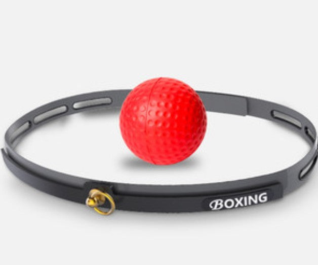 Norvo | Bokse Refleksball Sett, med 3 Vanskelighetsgrader Bokseballer & Hodebånd, for Reaksjon, Smidighet, Slagfart, Kampferdighet og Øye-Hånd Koordinasjon