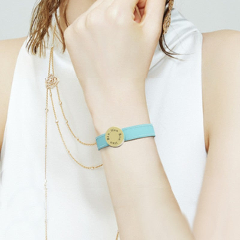 Norvo | Myggavvisende armbånd, med naturlige myggavvisende påfyll, avviser mygg og andre flyvende insekter, enkel og trygg å bruke