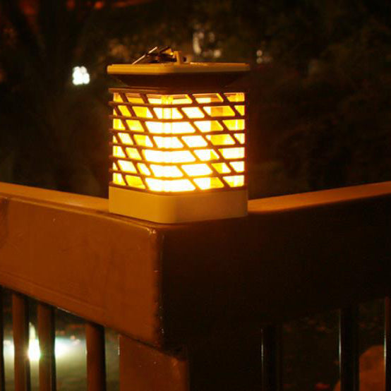 Norvo | Solar Flame Fakkel Lys Firkantet LED Hage Gress Dekorativ Hengende Lys