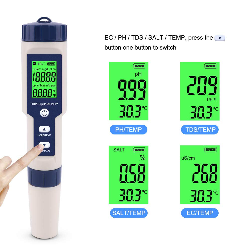 Norvo |  Høy Nøyaktighet Digital Penn pH Tester for Vann