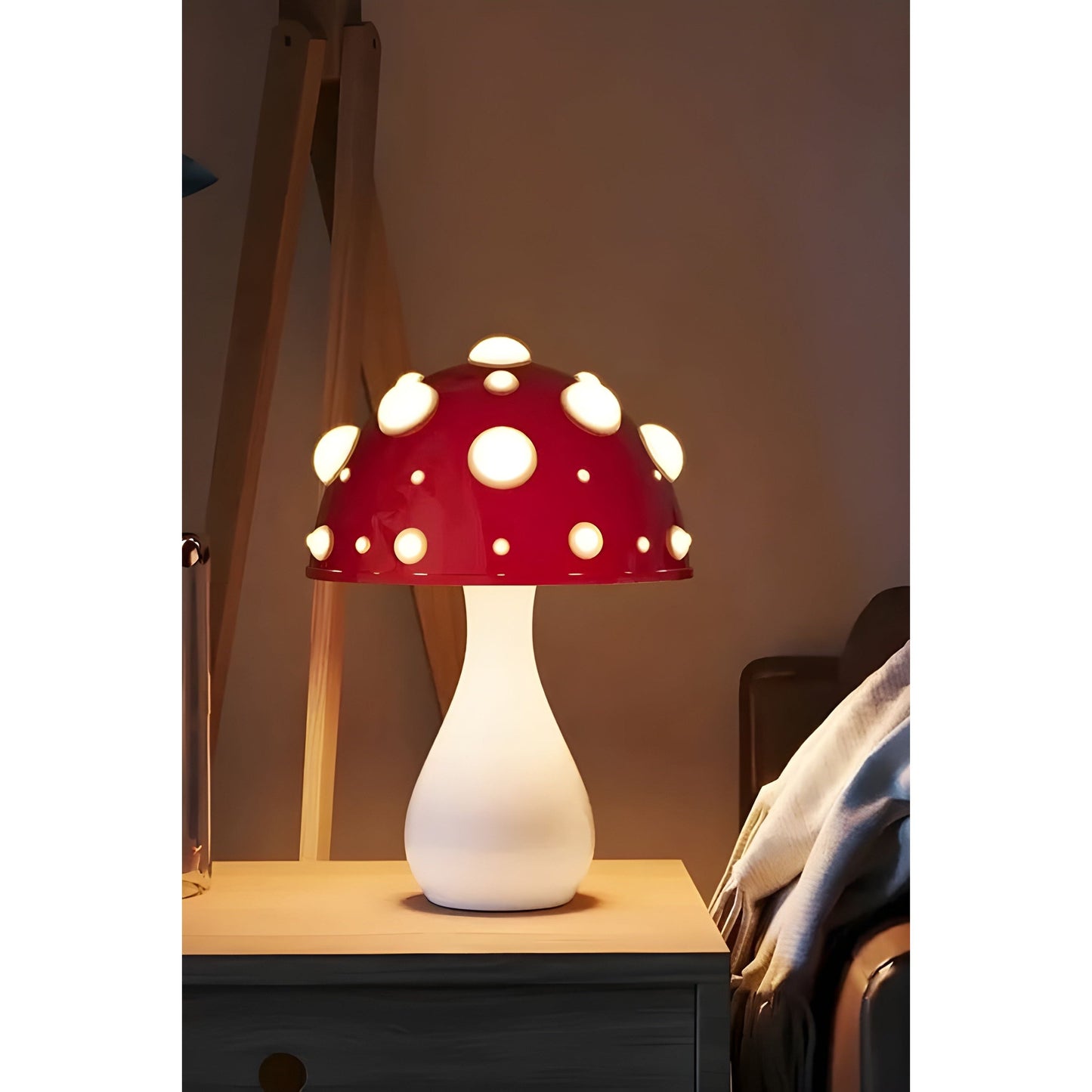 Norvo | Lampe - Dekorativ Sopp Bordlampe