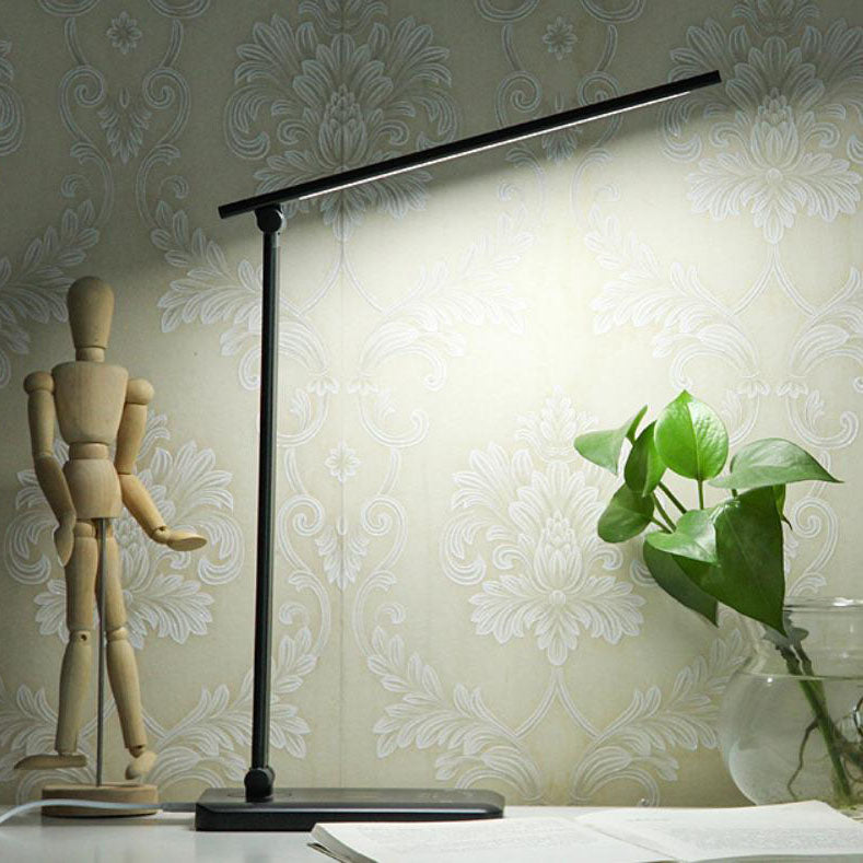 Norvo | Minimalistisk Intelligent Firkanthåndtak Sammenleggbart USB LED Skrivebordslampe