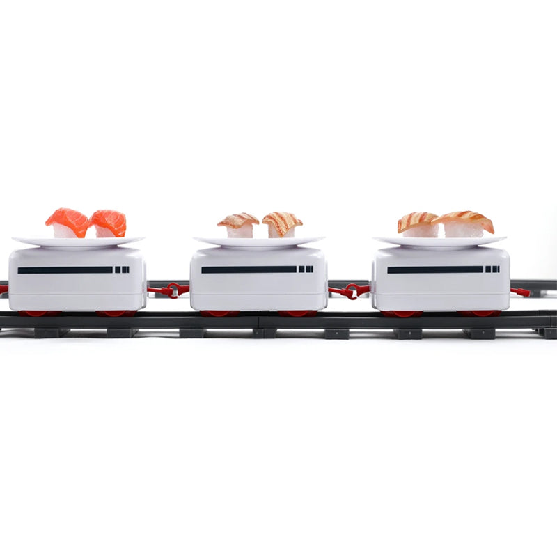 Norvo | Rotary Sushi Tog Leketog Rolle Spiller Transportbånd Sett - Batteridrevet