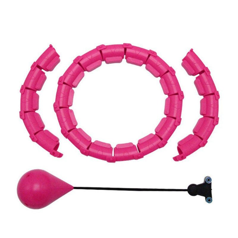 Norvo | Seksjon Justerbar Abdominal Vektet Hula Hoop - Tilgjengelig i 2 Farger