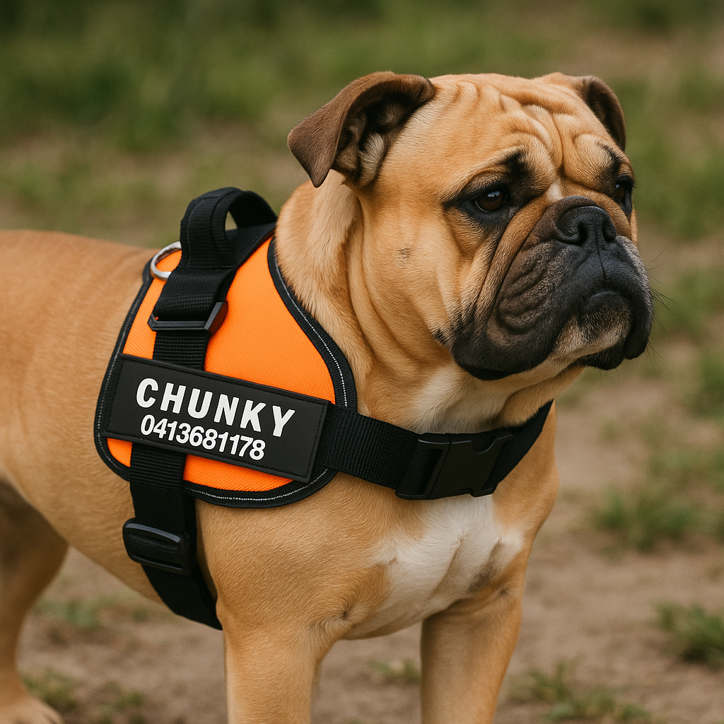 Norvo | Personliggjort Ingen Trekk Hundesele med Justerbar Passform
