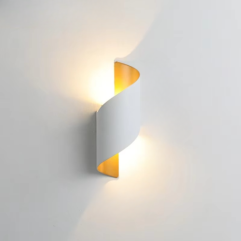 Norvo | Slank dobbel retnings LED utendørs vegglampe