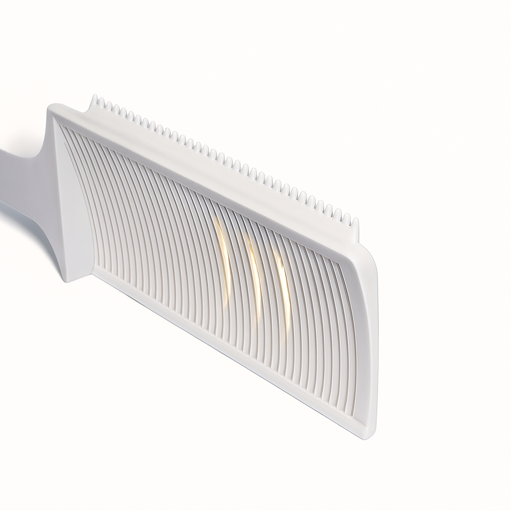 Varmebestandig hårblanding verktøy – Fleksibel slitesterk plast – Profesjonell barber & hjemme DIY hårklipp styling bollevift