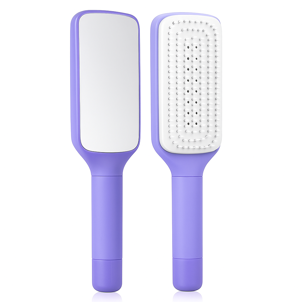 Rengjøring Hårbørste – Skånsom Utredning – Uttrekkbar Bustedesign – For Alle Hårtyper & Travle Morgener Norvo