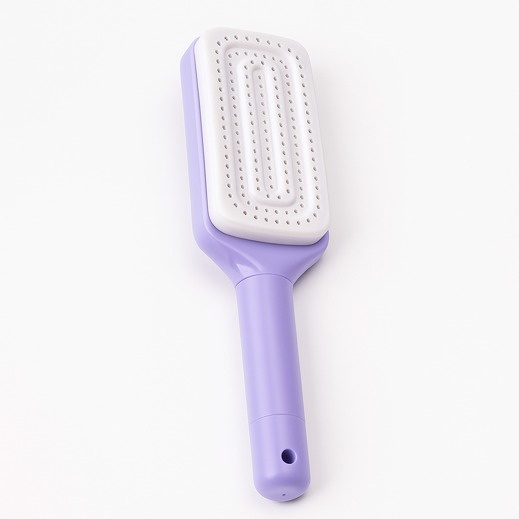 Rengjøring Hårbørste – Skånsom Utredning – Uttrekkbar Bustedesign – For Alle Hårtyper & Travle Morgener Norvo