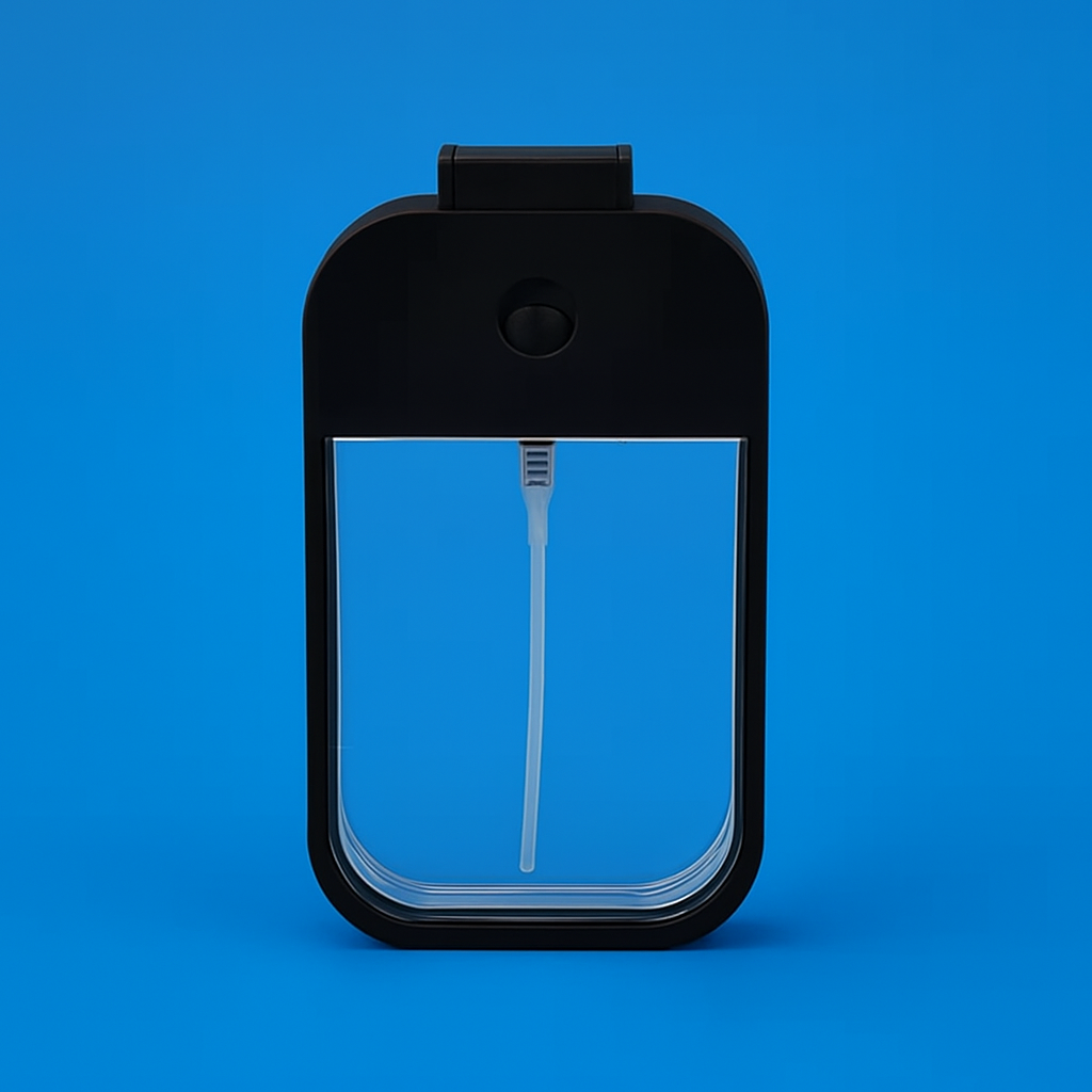 Lekkasjesikker fin tåke påfyllbar – Kompakt kortform for parfyme og desinfeksjonsmiddel Norvo