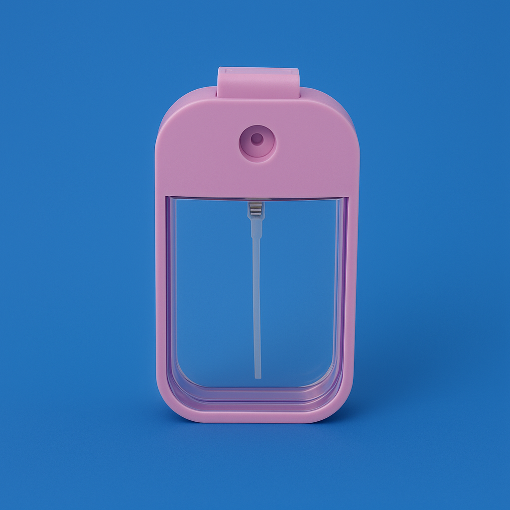 Lekkasjesikker fin tåke påfyllbar – Kompakt kortform for parfyme og desinfeksjonsmiddel Norvo