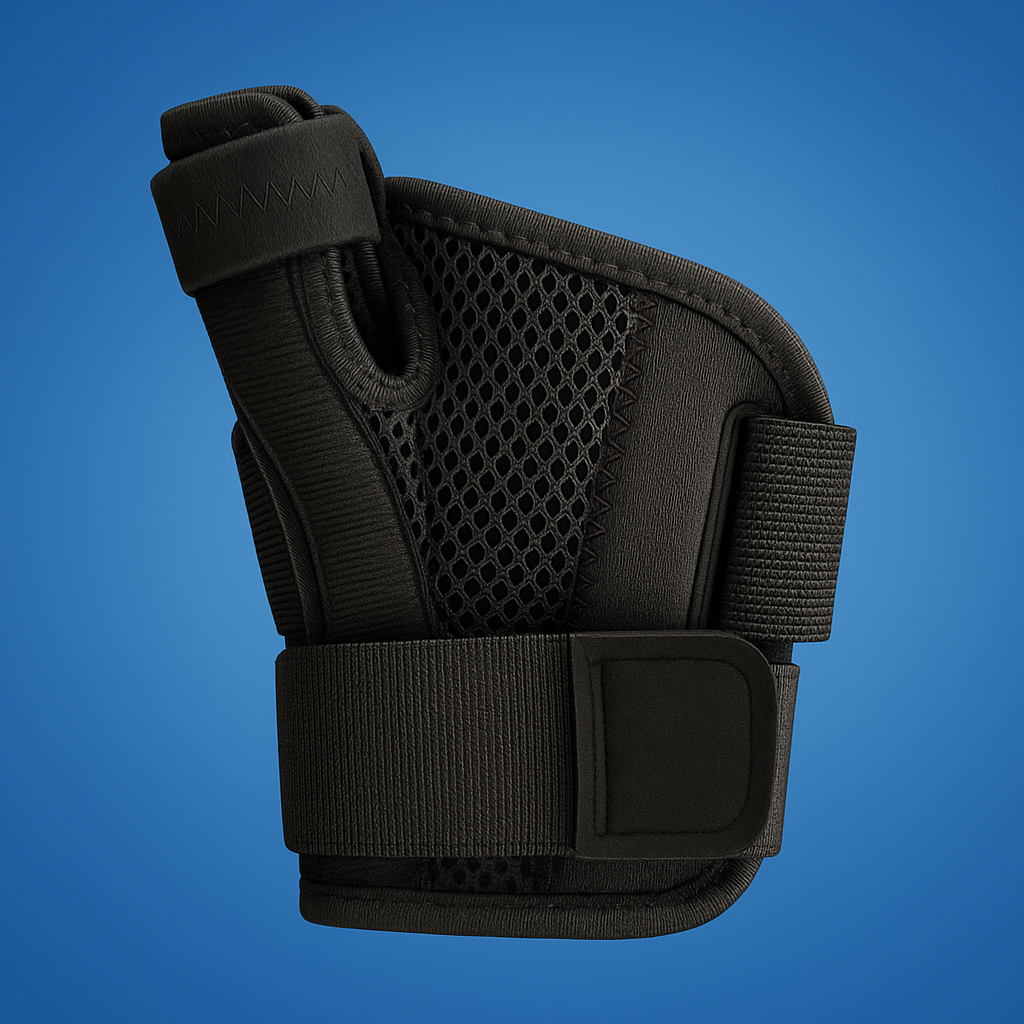 Lindring for De Quervain’s senebetennelse – Pustende justerbar kompresjon – Hverdags- og aktiv bruk Norvo