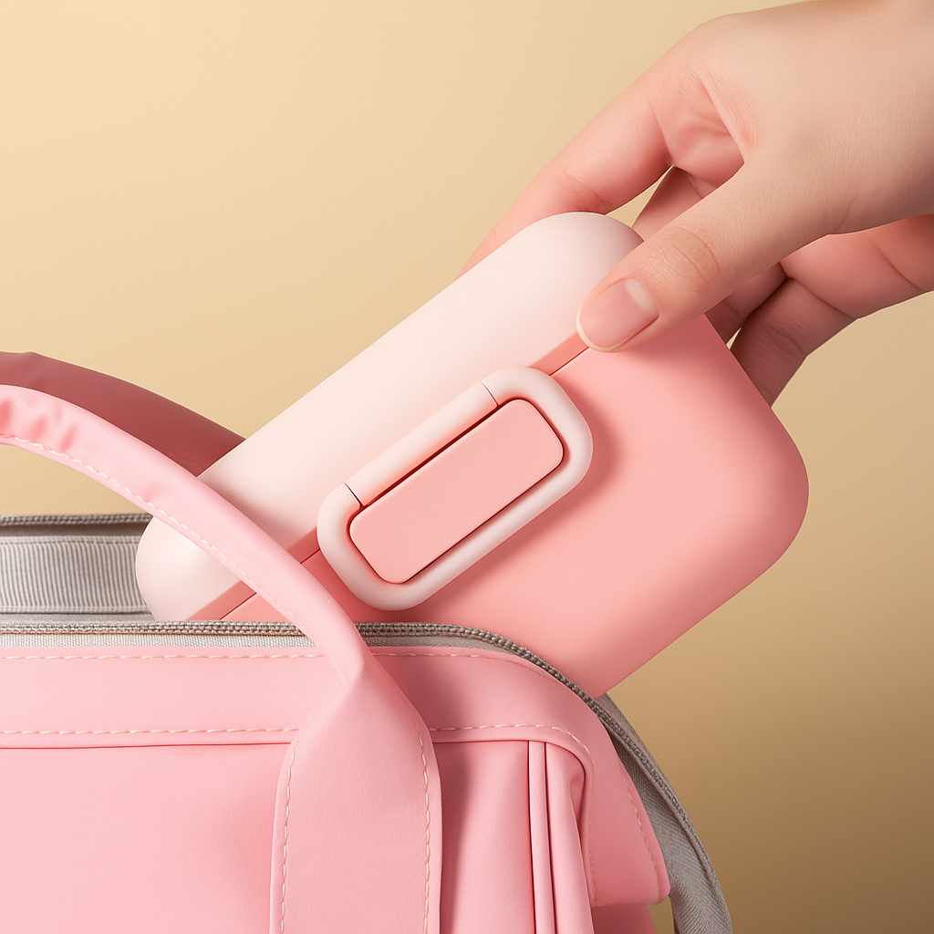 Lufttett sølebeskyttende tetning – Matgodkjent slitesterk design – Reise- og barnehagebolle