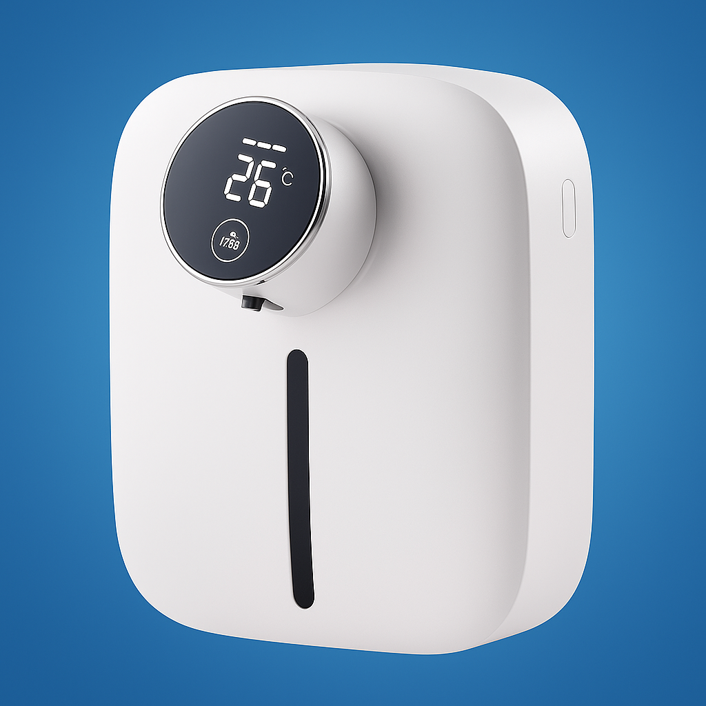 Berøringsfri Håndhygiene – Oppladbar Veggmontert – Bad Kjøkken Hjem Norvo