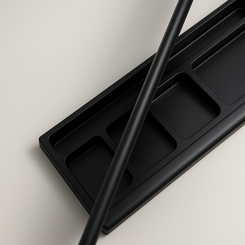 Ergonomisk pute støtte – Sklisikker matte med oppbevaringsboks – Kontorproduktivitet og komfort Norvo