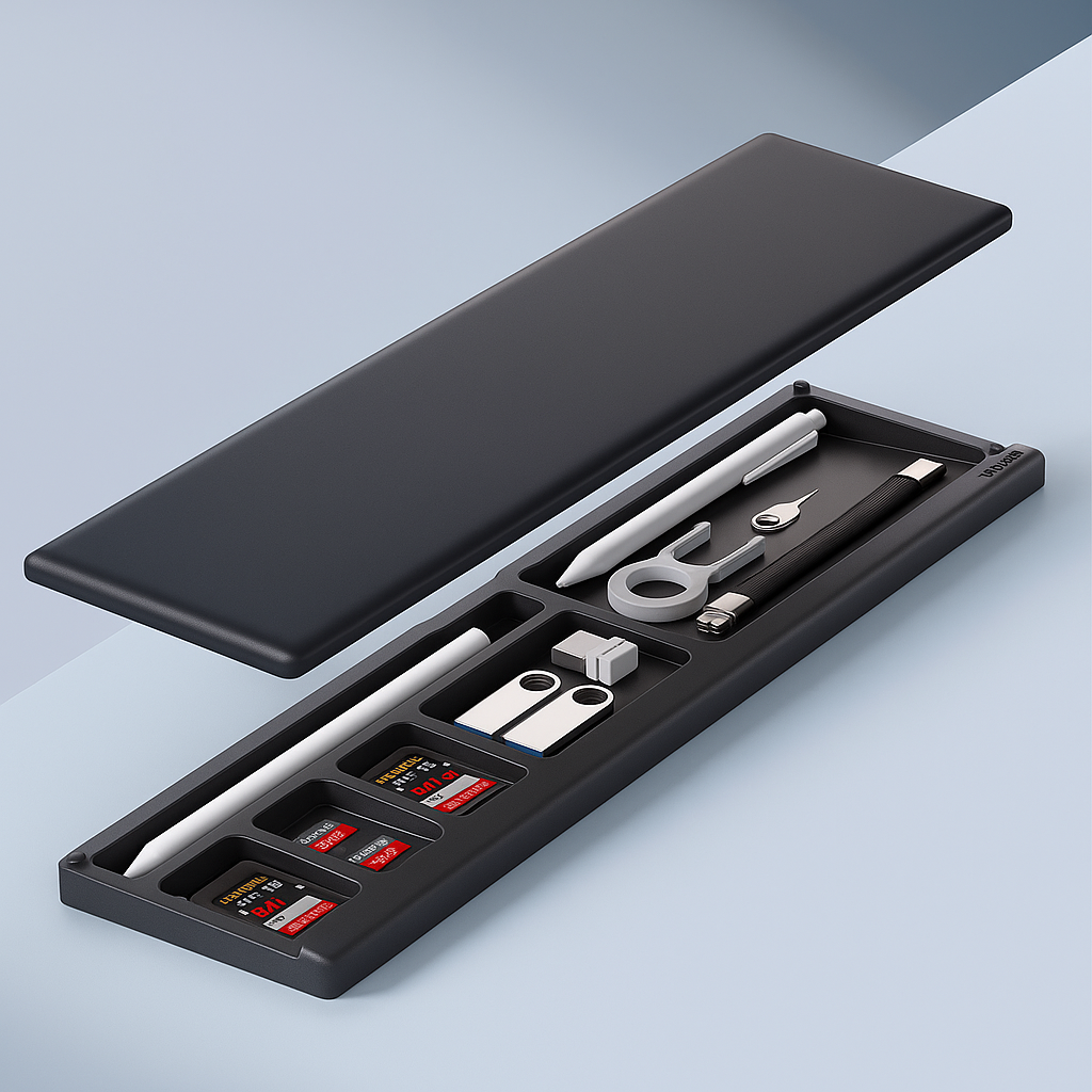 Ergonomisk pute støtte – Sklisikker matte med oppbevaringsboks – Kontorproduktivitet og komfort Norvo