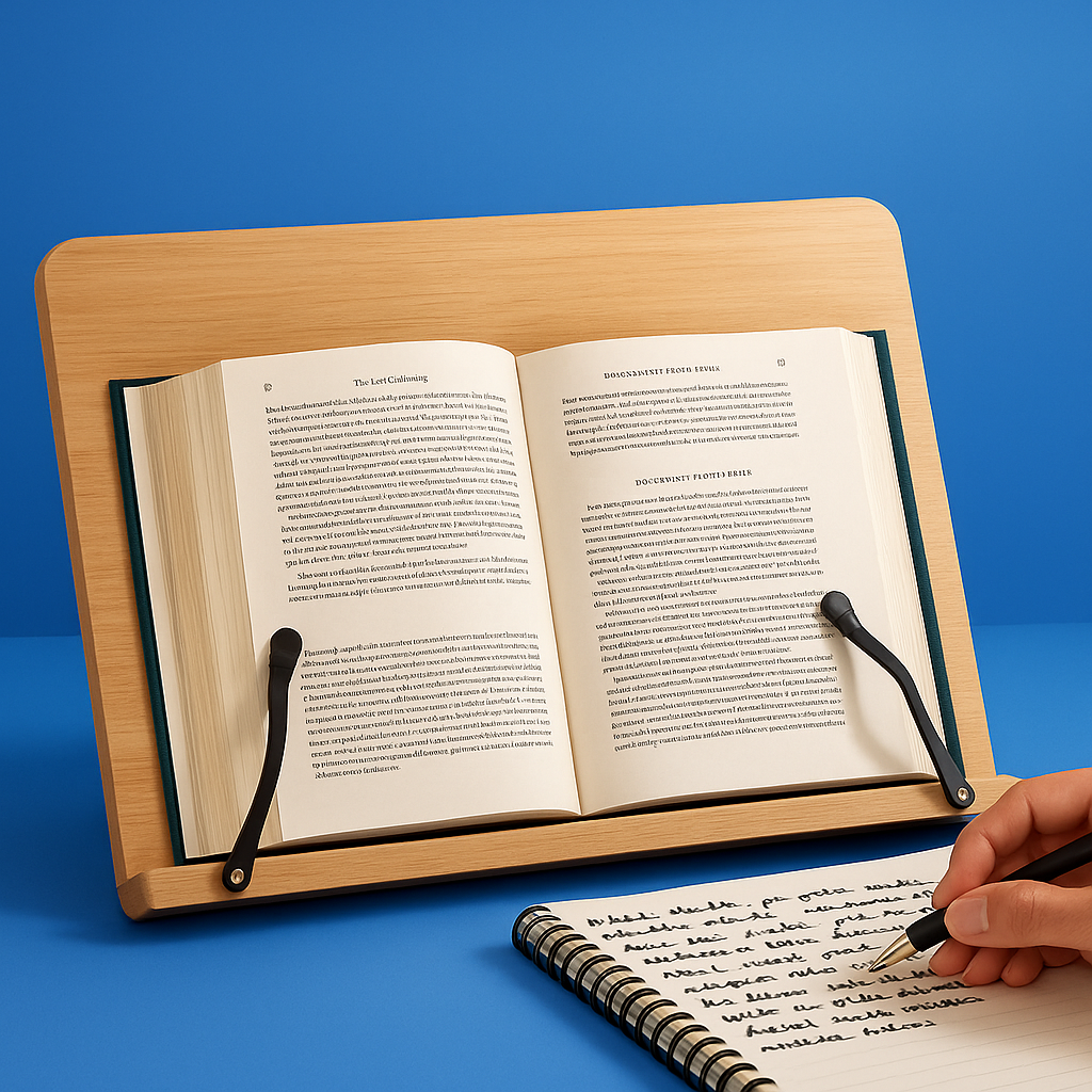 Foldbar Justerbar – Tre Stabil Ramme – Kokebøker Nettbrett og Håndfri Lesing Norvo