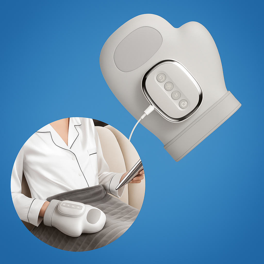 Varmeavlastningsenhet – Trådløs USB-oppladbar – Ideell for karpaltunnelsyndrom Norvo