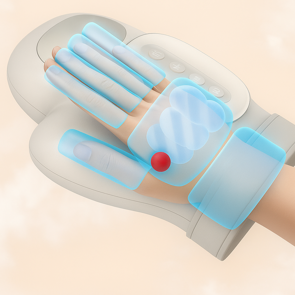 Varmeavlastningsenhet – Trådløs USB-oppladbar – Ideell for karpaltunnelsyndrom Norvo