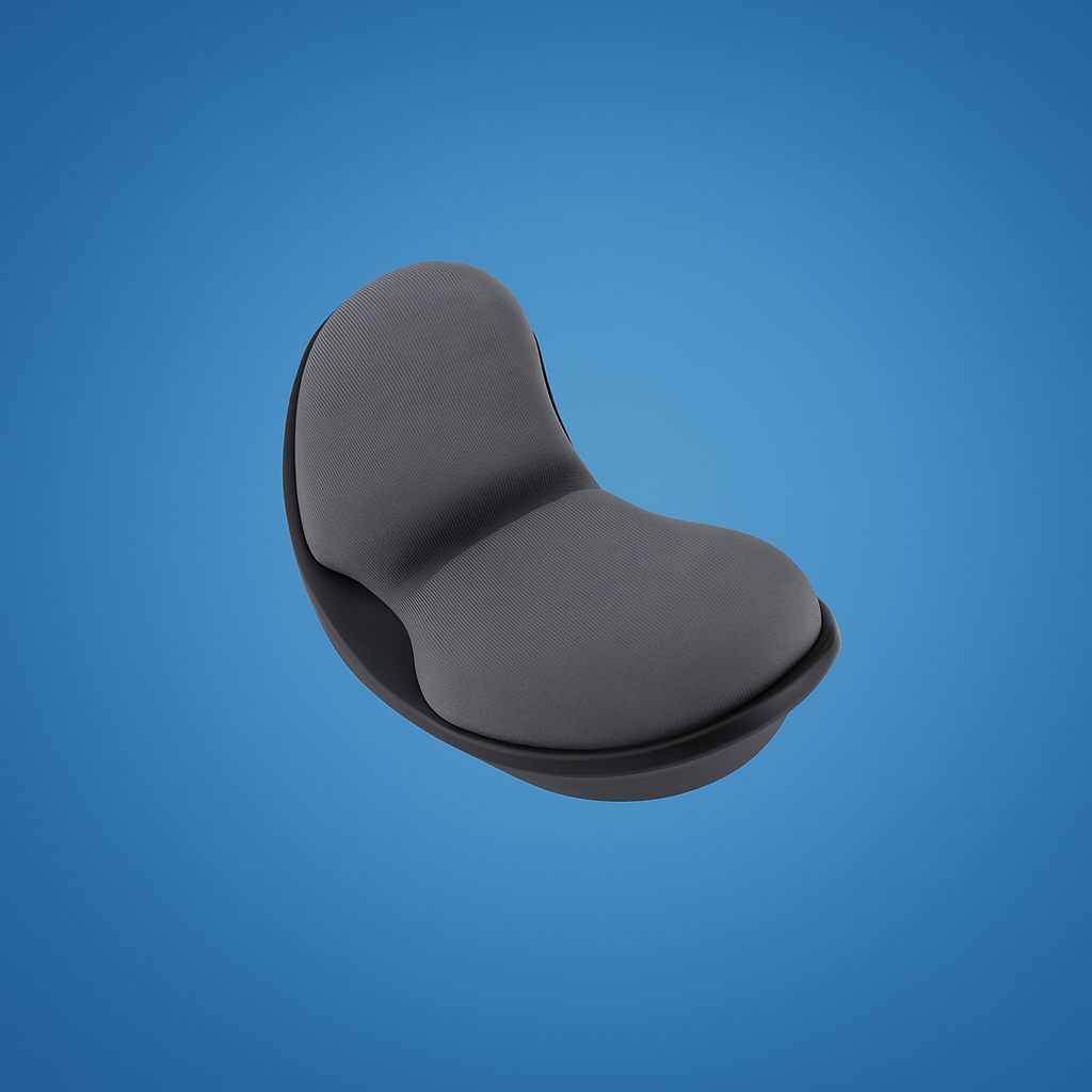 Smerte Lindring Støtte – Minne Skum Polstret Antiskli – Kontor og Gaming Norvo