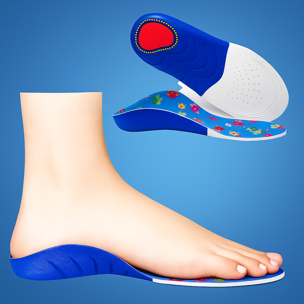 Flat feet støtte – Fast buen struktur – Komfort og stabilitet for aktive føtter Norvo