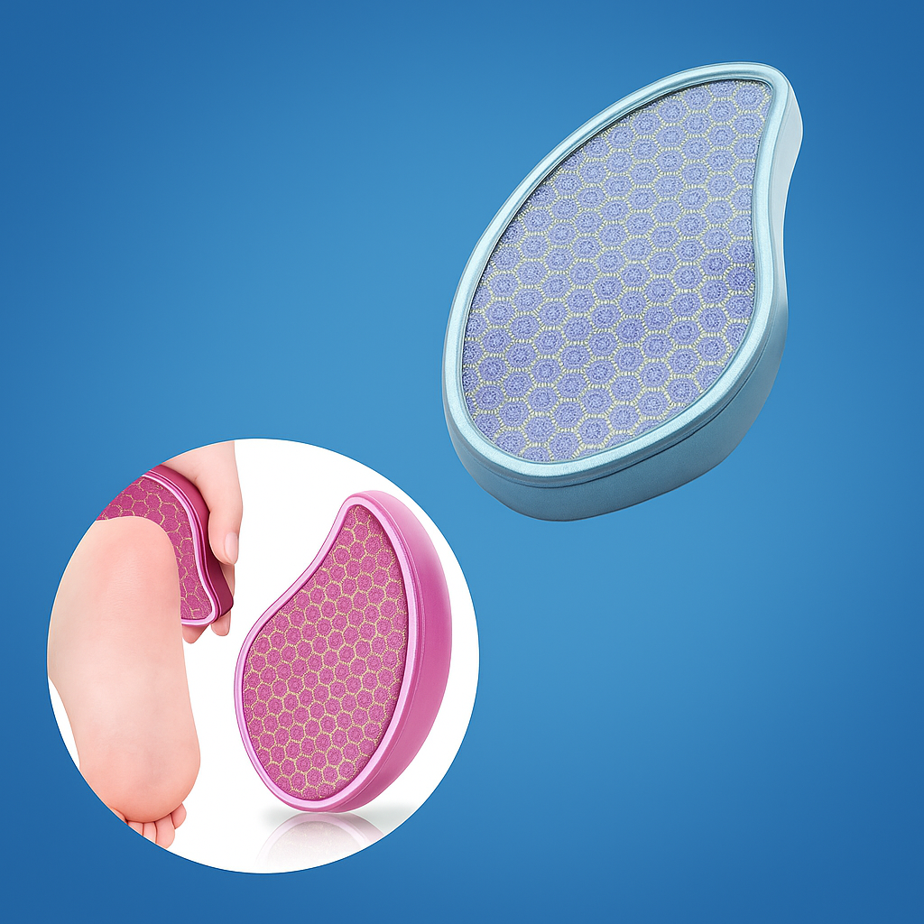 Skin Remover – Nano Glass Surface – Vaskbar & Skånsom – Glatt Sprukne Hæler Hjemme Norvo