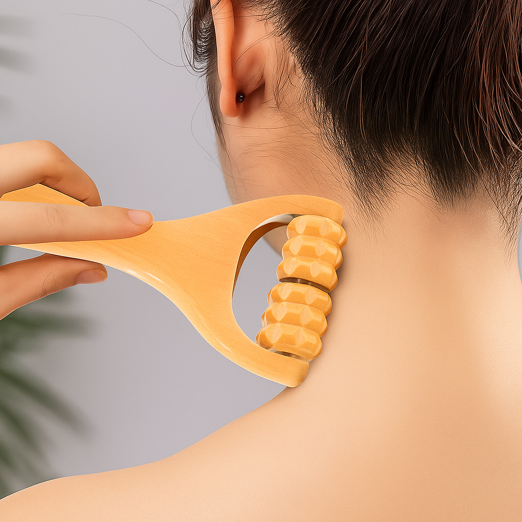 Dyp muskelavlastning – Naturlig trefinish – Ryggen, ben og armer Norvo