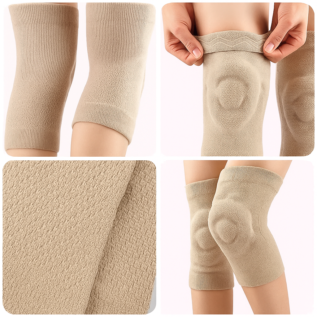 Sjokkabsorberende kompresjonsstøtte – Pustende antiskliddesign – Sport- og leddbeskyttelse Norvo