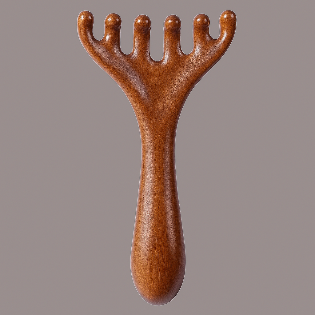 Anti-statisk Meridian Design – Mild hodebunns stimulering – Avslapning & Hårpleie Norvo