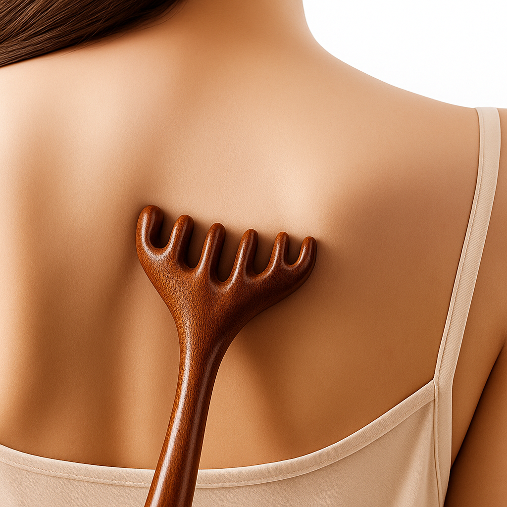 Anti-statisk Meridian Design – Mild hodebunns stimulering – Avslapning & Hårpleie Norvo